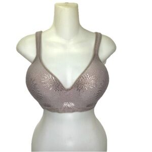 BOGO💥 Tan Women's Full Coverage Bra Sz Sz 36DD Bin A